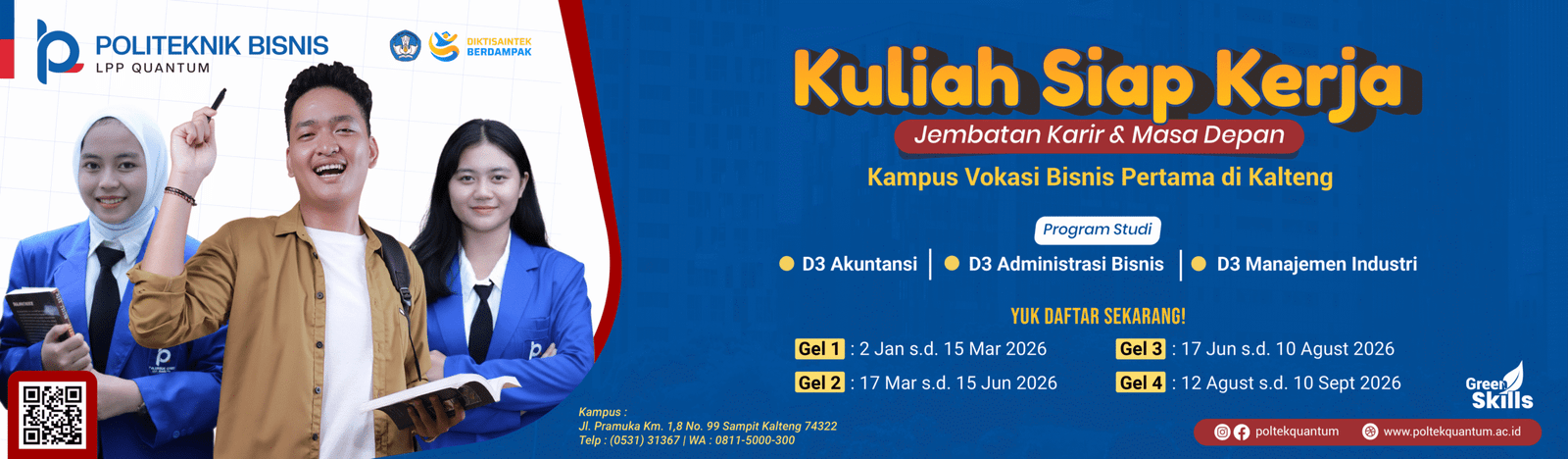Banner 1 - Politeknik Bisnis LPP Quantum